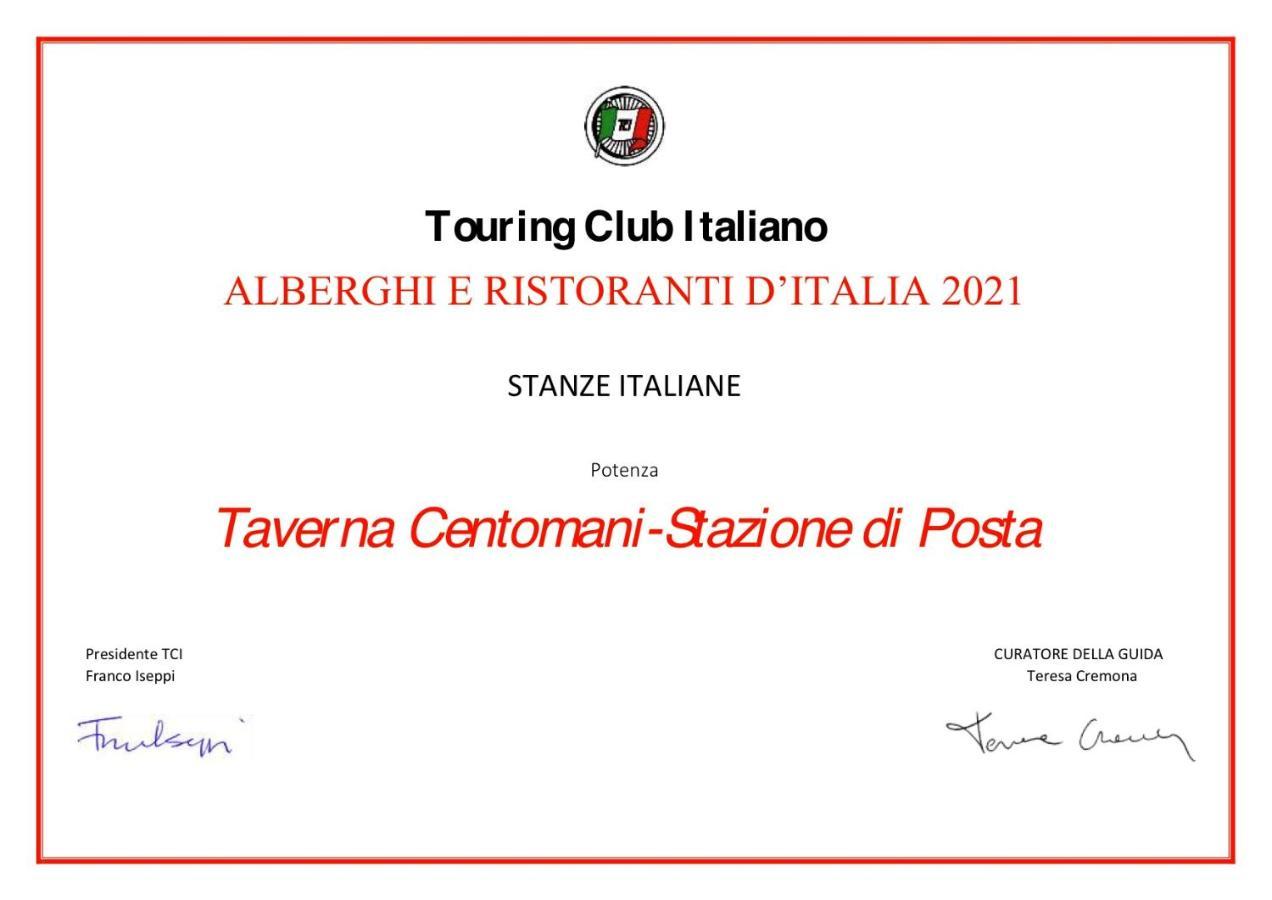 Taverna Centomani โปเตนซา ภายนอก รูปภาพ